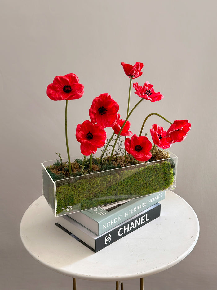 Poppy floral Deco