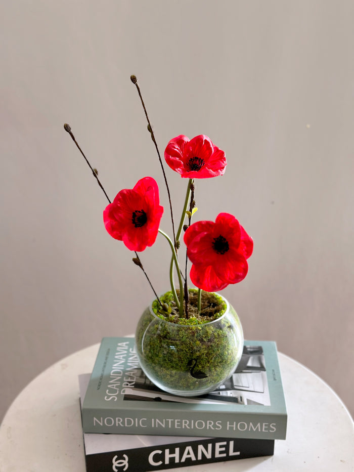 Poppy ball Deco