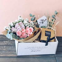 Flowers mail (peach)